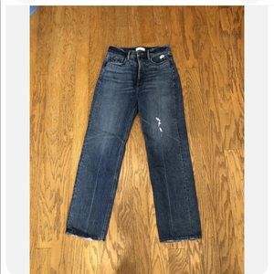 Ann Taylor Loft straight leg jeans 25